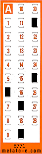 Volante ganador del sorteo 8772 de Chispazo
