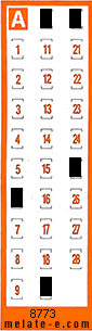 Volante ganador del sorteo 8774 de Chispazo