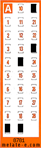 Volante ganador del sorteo 8782 de Chispazo