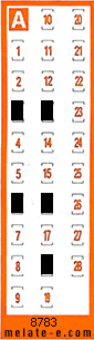 Volante ganador del sorteo 8784 de Chispazo