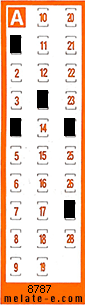 Volante ganador del sorteo 8788 de Chispazo