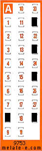 Volante ganador del sorteo 9754 de Chispazo