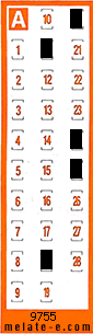 Volante ganador del sorteo 9756 de Chispazo