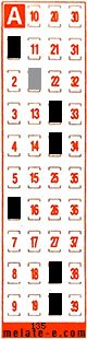 Volante ganador del sorteo 135 de Melate Retro
