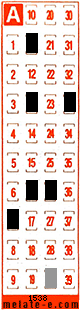 Volante ganador del sorteo de Melate Retro con fecha del sábado  14 de junio de 2025