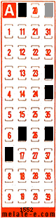 Volante ganador del sorteo de Melate Retro con fecha del sábado   2 de agosto de 2025