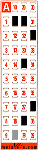 Volante ganador del sorteo de Melate Retro con fecha del martes   5 de agosto de 2025