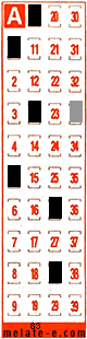 Volante ganador del sorteo 83 de Melate Retro