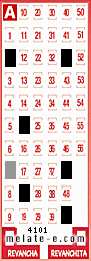 Volante ganador del sorteo de Melate con fecha del miércoles  27 de agosto de 2025