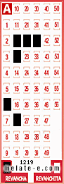 Volante ganador del sorteo 1219 de Revancha