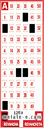 Volante ganador del sorteo 1250 de Revancha