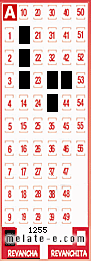 Volante ganador del sorteo 1255 de Revancha