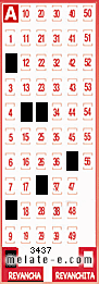 Volante ganador del sorteo de Revancha con fecha del miércoles   3 de marzo de 2021