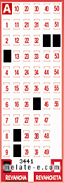 Volante ganador del sorteo de Revancha con fecha del miércoles  17 de marzo de 2021