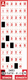 Volante ganador del sorteo de Revancha con fecha del miércoles  28 de abril de 2021