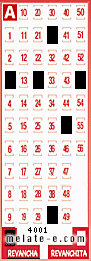 Volante ganador del sorteo 4001 de Revancha