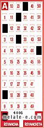Volante ganador del sorteo 4006 de Revancha
