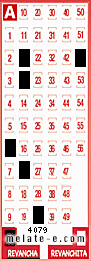 Volante ganador del sorteo de Revancha con fecha del domingo   6 de julio de 2025