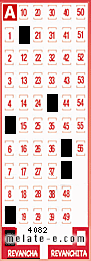 Volante ganador del sorteo 4082 de Revancha