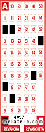 Volante ganador del sorteo de Revancha con fecha del domingo  17 de agosto de 2025