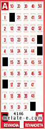 Volante ganador del sorteo de Revancha con fecha del domingo   7 de septiembre de 2025