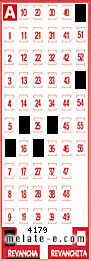Volante ganador del sorteo de Revancha con fecha del miércoles  25 de febrero de 2026
