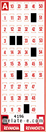 Volante ganador del sorteo de Revancha con fecha del domingo   5 de abril de 2026