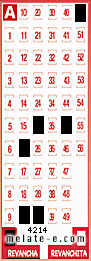 Volante ganador del sorteo 4214 de Revancha