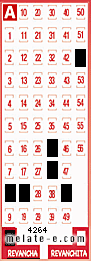 Volante ganador del sorteo 4264 de Revancha