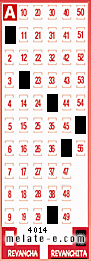 Volante ganador del sorteo 4014 de Revanchita