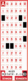 Volante ganador del sorteo de Revanchita con fecha del domingo  16 de febrero de 2025