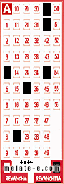 Volante ganador del sorteo de Revanchita con fecha del miércoles  16 de abril de 2025