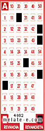 Volante ganador del sorteo 4082 de Revanchita