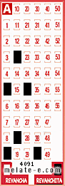 Volante ganador del sorteo de Revanchita con fecha del domingo   3 de agosto de 2025