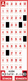 Volante ganador del sorteo 4094 de Revanchita
