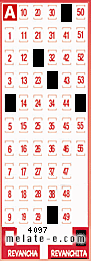 Volante ganador del sorteo de Revanchita con fecha del domingo  17 de agosto de 2025