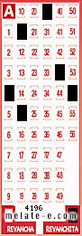 Volante ganador del sorteo de Revanchita con fecha del domingo   5 de abril de 2026