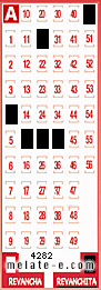 Volante ganador del sorteo 4282 de Revanchita
